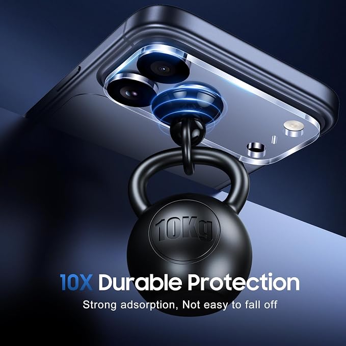UniqueMe Compatible for 3 Pack iPhone 17 Pro Max Camera Lens Protector | HD Clear, Anti Scratch, Full-Coverage, Camera Cover, Easy to Install, Case Friendly - Image 3