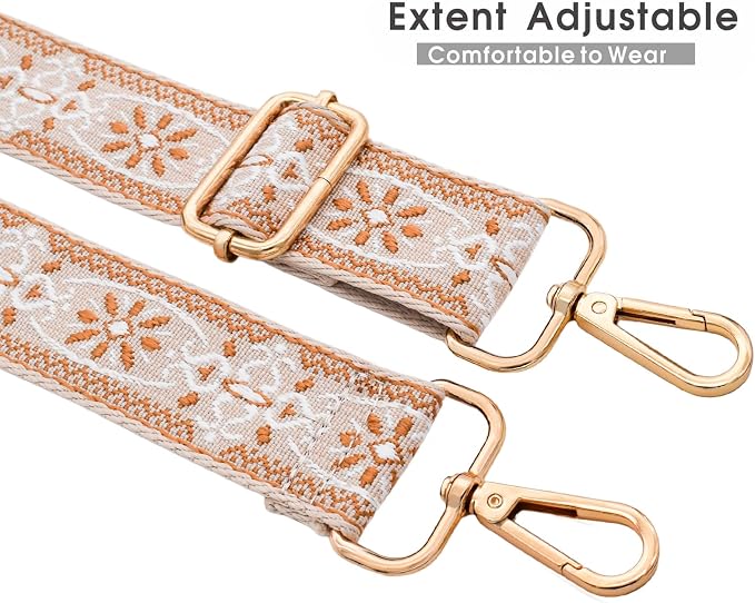 Replacement Purse Strap Shoulder Strap Adjustable Crossbody Strap for Women Crossbody Wide Shoulder Bag - Image 5