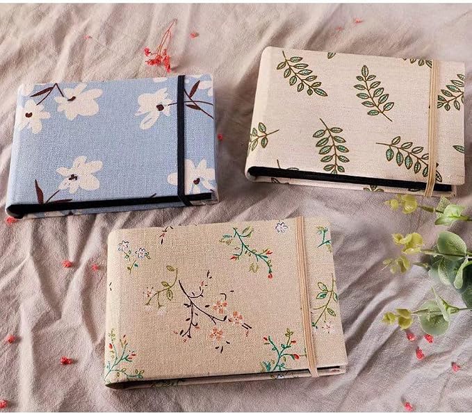 Photo Album 4x6, Soft Fabric Cover Pictures Photo Albums Memory Book for Family Baby Wedding Anniversary Birthday (Multicolor, 100 Pockets) - Image 6