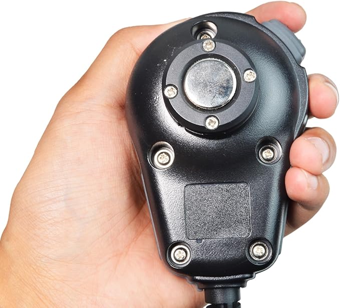 UAYESOK Magnetic Mobile Radio Mic Car Mount Holder, CB Mic Hanger Clip | Adhesive Back, For Kenwood KMC-30 KMC-32 KMC-35 KMC-36, For Motorola PMMN4090 HMN3596A HLN9073 RMN5052A - Image 6