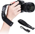 Upgraded Quick Release Soft Neoprene Camera Hand Wrist Grip Strap with Sliding Lock for Canon EOS R5 R6 Mark III II V R1 R RP R3 ZR Z5II Z6III Z6II Z50II Z9 P1100 A1 II A9III XM5 XT50 GFX100RF S1R II by Kiorafoto