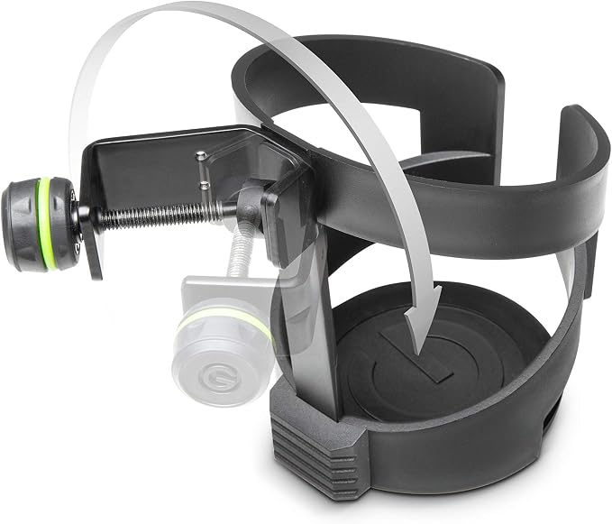 Gravity Stands MA Drink L Large Drink Holder for Microphone Stands,Black - Image 6