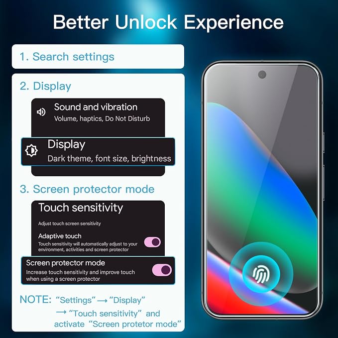 JETech Screen Protector for Google Pixel 10, 2+2 Pack | with Camera Lens Protector, HD Clear Tempered Glass, Anti-Scratch Protection, Easy Installation Tool - Image 3