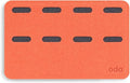 ODA - Super Slim SD & microSD Card Holder - Fits in a Wallet - Microfiber - 1mm Thin (Orange, 8 microSD) by ODA