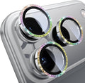 WSKEN for iPhone 17 Pro/iPhone 17 Pro Max Camera Lens Protector | Original Shooting Mode, Individual Metal Cover Film, Shatterproof HD Tempered Glass Camera Screen Protector, Glitter Color by SmartProtectionGreenerFuture