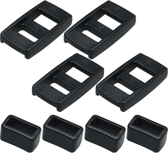 MEETOOT 4PCS Camera Strap Adjust Buckle with Plastic Bracket for Camera Straps Luggage Accessories by MEETOOT