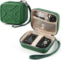 Digital Camera Case for AbergBest 21 Mega Pixels 2.7" LCD Rechargeable HD/Kodak Pixpro/Canon PowerShot ELPH 180/190/Sony DSCW800/DSCW830 Cameras, Travel Carrying Protective Case for Camera- Darkgreen by Unknown