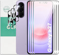 for Samsung Galaxy A27 5G Screen Protector with Camera Lens Protector, 9H Hardness Anti-Scratch Tempered Glass flim, Case Friendly, Anti-Fingerprint,Anti-Scratch (3+3 PACK) by Suttkue