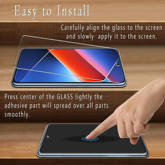 2+2 Pack Tempered Glass Screen Protector for Google Pixel 8 Pro | Camera Lens Protector, Anti Scratch, Bubble Free - Image 4