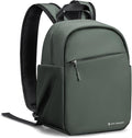 K&F CONCEPT Camera Backpack, Lightweight Compact Camera Bag 5L | Water-Resistant, Dividers, 9.7in Tablet Compartment, Quick Access, Street & Urban, Men & Women, for Canon/Nikon/Sony, Green by KFCONCEPT