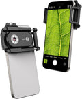 MIAO LAB 300X Phone Microscope Lens, Phone Camera Micro Lens with Universal Clip/LED Light/CPL, Mini Pocket Microscope Attachment for iPhone 17/16/15/14/13 Series and Most Smartphone MS300(300X) by MIAOLAB