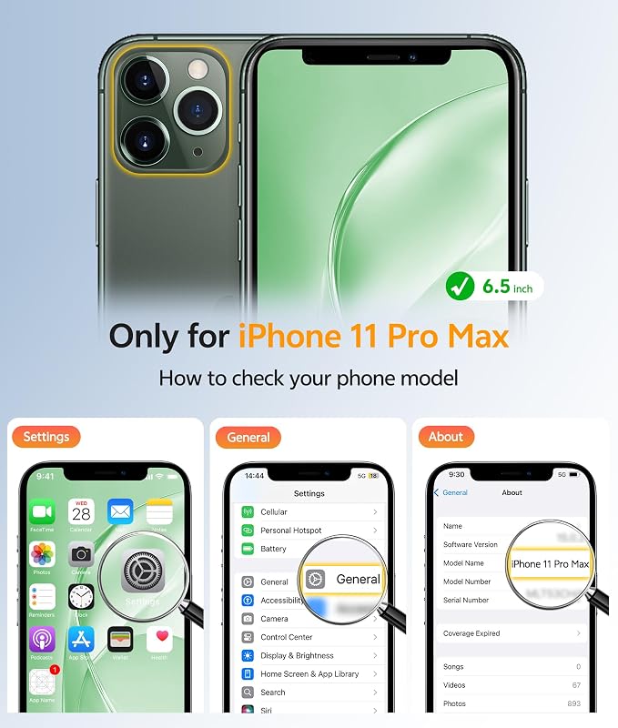 FNTCASE for iPhone 11 Pro Max Case, Fit for Magsafe, Full Camera Protection | Translucent Matte Magnetic Phone Back, 14FT Military Grade Drop Proof, Slim Shockproof Protective Cover, Green - Image 2