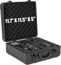 Protective Hard Case Shockproof Water-resistant with Customized DIY Foam Insert fit for Camera, tools, etc, 12.2 X 12.2 X 4.5-Inch by ITHWIU