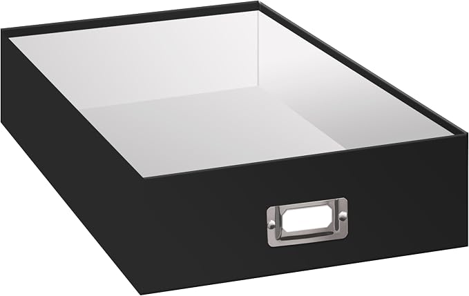 Pioneer Jumbo Scrapbook Storage Box, Black, 14.75 Inch x 13 Inch x 3.75 Inch - Image 5