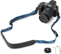 Mirrorless Camera Neck Strap with Quick Release Buckles, Adjustable Shoulder Sling Strap for Sony A7C II A7 IV III A7R V IV ZV1 ZV-E10 Canon EOS R100 R50 M50 M6 Nikon Z30 Z50 Z6 Z7 II & More (Blue) by JJC
