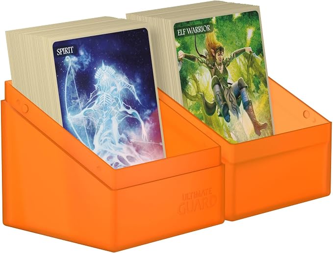 Ultimate Guard Boulder 100+ Classic, Deck Case for 100 Double-Sleeved TCG Cards, Topaz, Secure & Durable Storage for Trading Card Games, Soft-Touch Finish - Image 6