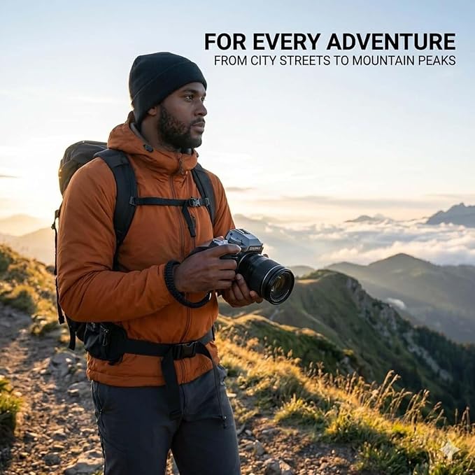 Camera Wrist Strap for Mirrorless Cameras, Quick Release Camera Wrist Strap, Camera Hand Strap with Safer Connector - Image 9