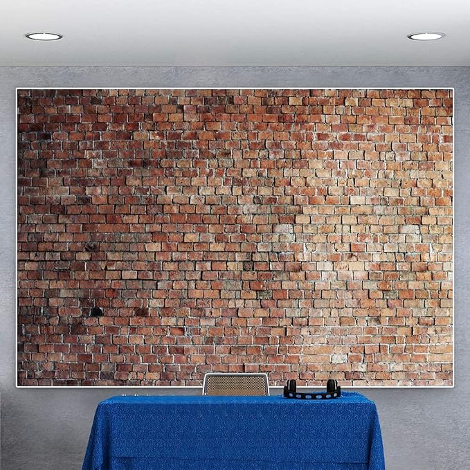 12x8ft Vintage Red Brick Wall Backdrop for Photoshoot Old Brickwall Backgrounds for Photography Newborn Baby Shower Adults Wedding Portrait Photography Backdrop Wallpaper Photo Studio Props - Image 8