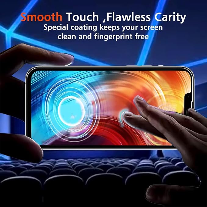 Ferilinso 3 Pack Screen Protector for iPhone 14 / iPhone 13, Tempered Glass | 9H+ Hardness, Military-Grade Shatterproof, HD Clear, Case Friendly, Easy Installation Bubble Free, with Camera Lens Protector - Image 7
