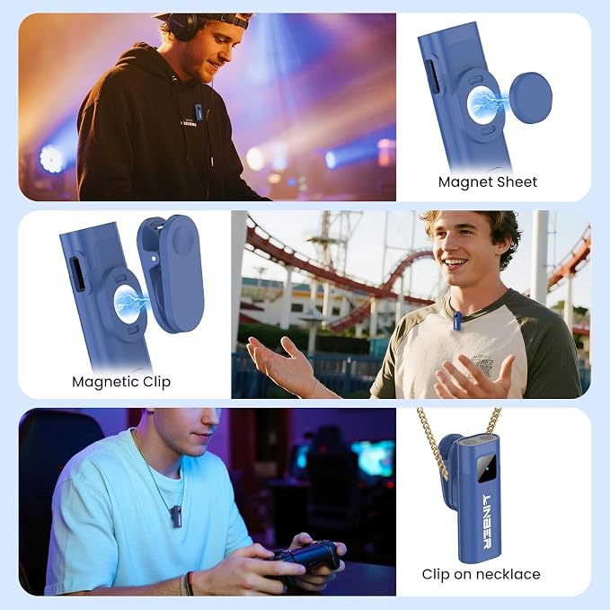 Wireless Lavalier Microphone for iPhone, Noise Cancelling | Crystal clear audio with noise reduction, plug and play with Lightning connector, perfect for TikTok and vlog - Image 5