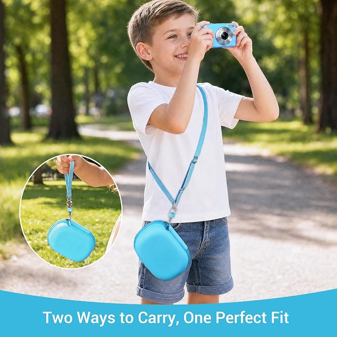CoBak Carrying & Protective Case for Digital Camera,CAMKORY/Lecran/Duluvulu | for KODAK FZ55,FZ245,PIXPRO C1,WPZ2/Canon PowerShot ELPH 360/Sony DSCW800,DSCW830/Krlun/Lecnippy/Nsoela/VAHOIALD FHD 1080P - Image 2