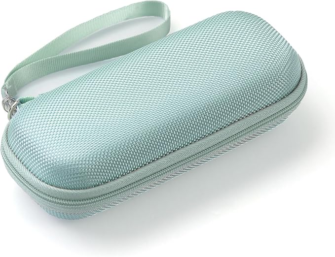 AGPTEK Carrying Case, EVA Zipper Carrying Hard Case Cover for MP3 Players | Storage Holder for Digital Voice Recorders, 3D Printing Pen, USB Cable, Earphones, Memory Cards, U Disk (Green) by AGPTEK
