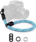 VOVMOEYA Rope Camera Wrist Strap,Camera Hand Strap Compatible with A6400 A6000 A7 IV,for Fujifilm X100V for Nikon Zf Z30 for Canon EOS R6 R7 R8 R10 Camera Wrist Straps for dslr by VOVMOEYA