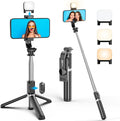 Portable 41 Inch Selfie Stick Phone Tripod with Wireless Remote Extendable Tripod Stand 360 Rotation Compatible with iPhone 17 16 15 14 13 12 11 pro Xs Max Xr X Plus, Android Samsung Smartphone by SelfieShow