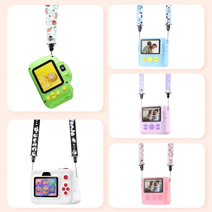 VOVMOEYA Camera Strap for Cute Camera,Camera Lanyard Neck Strap for mini Camera,Cute Camera Strap for Fujifilm mini Camera - Image 4