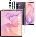 6 Pack for Samsung Galaxy Z Fold 7 / Z Fold 8 Ultra Screen Protector | with Camera Lens Protector, Touch Sensitive, Anti-Scratch, Case Friendly, Bubble-Free, HD Clear by Unknown