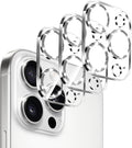 Dengduoduo 3 Pack Camera Lens Protector for iPhone 16 Pro 6.3 inch and 16 Pro Max 6.9 inch, Tempered Glass, Ultra HD, 9H Hardness, Anti-Scratch, Case Friendly [No Affect on Night Shots] by Dengduoduo
