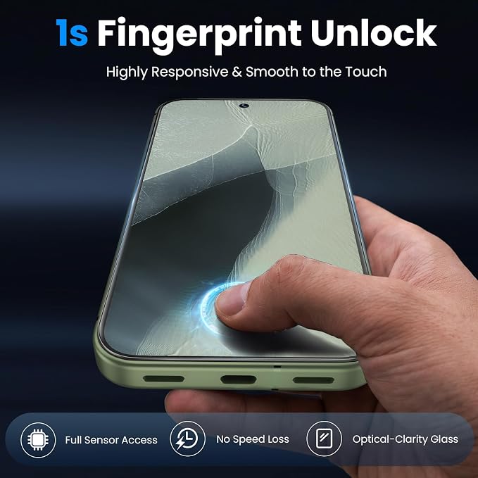 for Google Pixel 11 Pro XL Screen Protector & Camera Lens Protector | 9H Anti Scratch HD Clear Tempered Glass, Fingerprint Unlock, Full Coverage Case Friendly, Easy Installation Tool, Bubble Free - Image 2