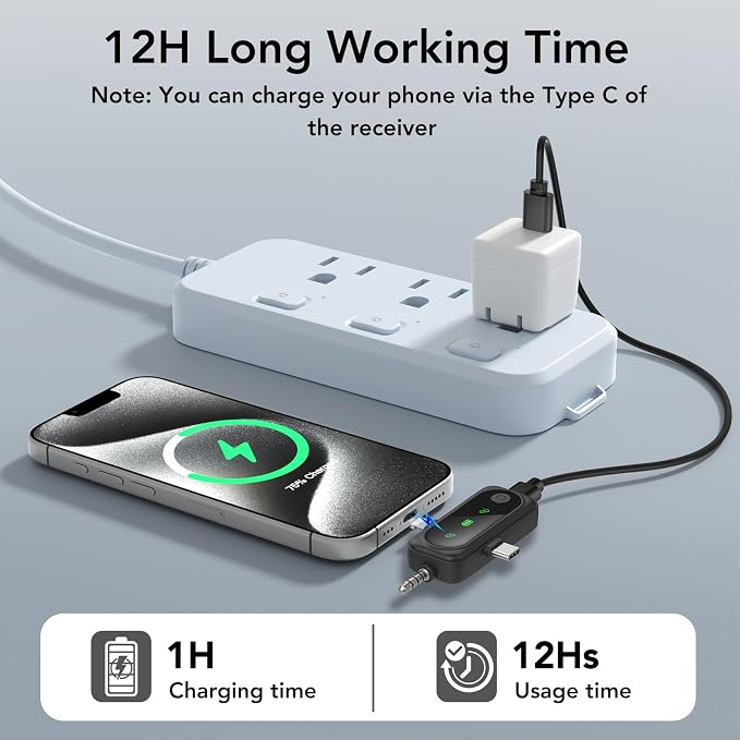 HEHOTTC 3 in 1 Mini Wireless Lavalier Microphone for All Devices (iOS, Andriod, Camera, PC) - Noise Reduction Lapel Mic for Recording, Clip on Omni Lav Mic for Video Recording, Tiktok, YouTube, Vlog - Image 6