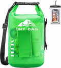 HEETA Dry Bag Waterproof Backpack with Phone Case 5L/10L/20L/30L/40L | Roll Top Lightweight Dry Storage Bag for Women Men, Travel Boating Kayaking Paddle Board Camping Beach Essentials Accessories by HEETA