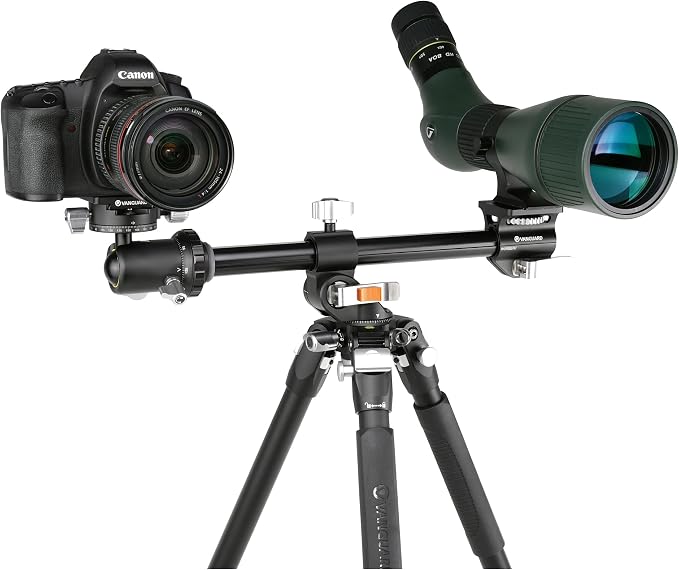 Vanguard VEO3+263AB160S Aluminum Tripod with Multi-Angle Center Column and Dual Axis VEO BH-160S Ball Head | Multi-Angle Center Column and Dual Axis VEO BH-160S Ball Head - Image 5