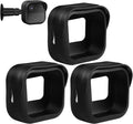 Tonton 3 Pack Silicone Skin Case for All-New Blink Outdoor 4 (4th Gen) / Blink Outdoor 2K+, Weatherproof Protective Silicone Cover with Sunshade, for Blink Outdoor 4 Smart Security Camera, Black by TONTON