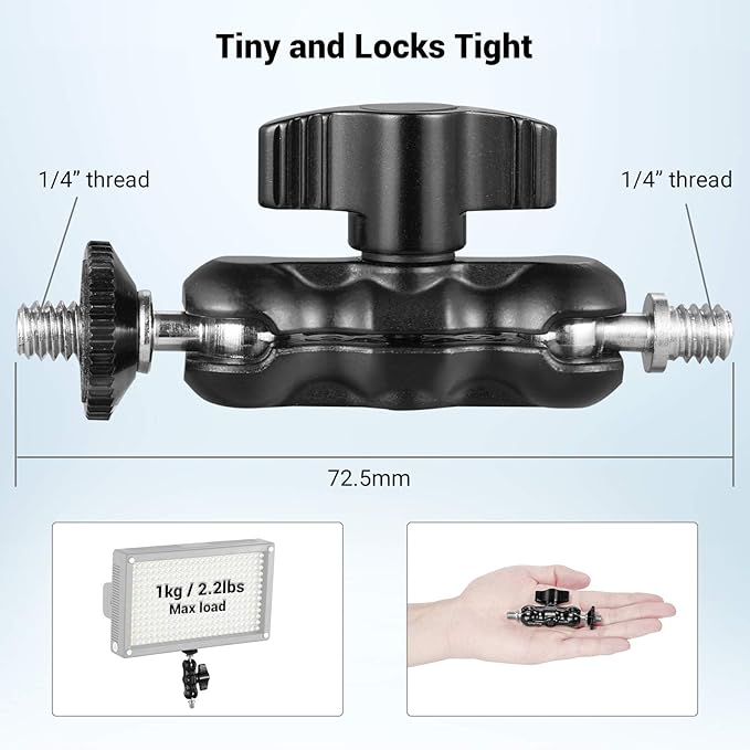 SmallRig Universal Magic Arm with Small Ballhead (2pcs) 2158 - Image 2