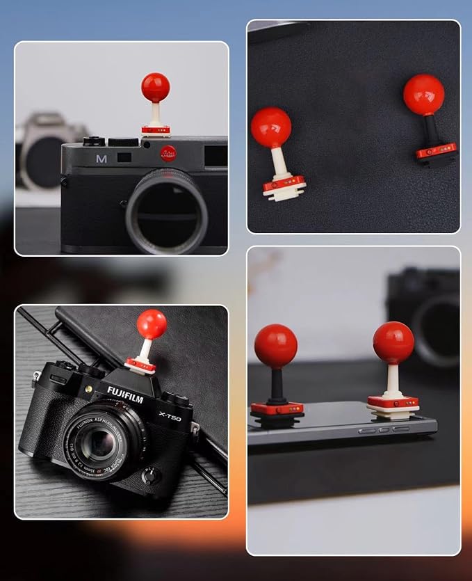 Camera Hot Shoe Cover, Unique Hot Shoe Cap Protector Accessories Compatible with Sony Canon Fuji Nikon Leical Pentax etc - Image 5