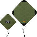 KODAK Camera Wrap Size L 38.5x38.5cm - Water-Resistant, Anti-Scratching and Dust-Free Protective Cloth for SLR Camera, Tele Lens (Olive) [ONE item] by Unknown