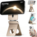1ST IDEA for MagSafe Tripod Stand Ultra-Thin 0.23" | Aluminum Alloy Magnetic Tripod for iPhone, Flexible 20x Magnet Phone Stand Gift Accessories for Women Men for iPhone 17 16 15 14 13 12 Series by 1STIDEA