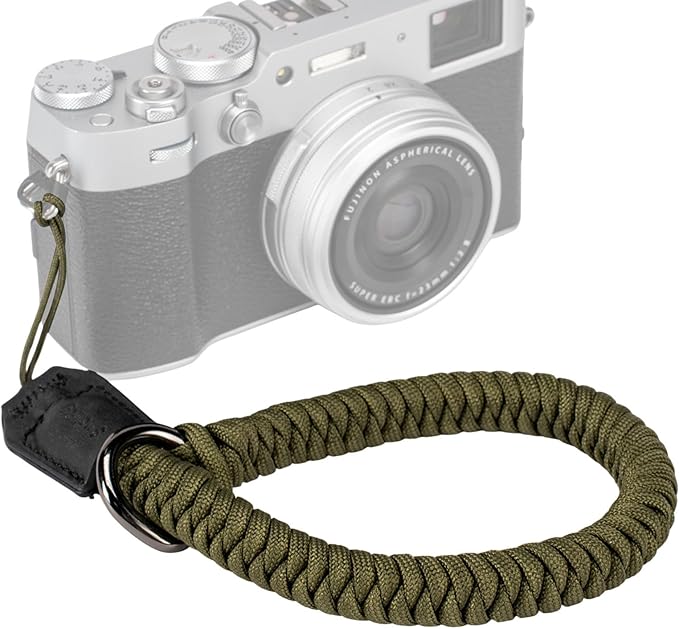 SMALLRIG Camera Wrist Strap, Universal Braided Camera Hand Strap | Adjustable Safety Strap Compatible for DSLR or Mirrorless Camera(Green) - Image 7