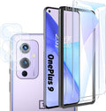 Orzero (2+2) Compatible for OnePlus 9, 2 Pack Tempered Glass Screen Protector + 2 Pack Glass Compound Acrylic Camera Lens Protector Anti-Scratch High Definition by JumpIntoOrzeroLet%E2%80%99sExploreLikeNeverBefore