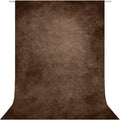 Brown Photography Backdrops for Photoshoot, Abstract Fabric 3x5ft | Vintage Studio Photo Backgrounds, Non Reflective, Easy to Use, for Portrait, Headshot, Product by TERSUM