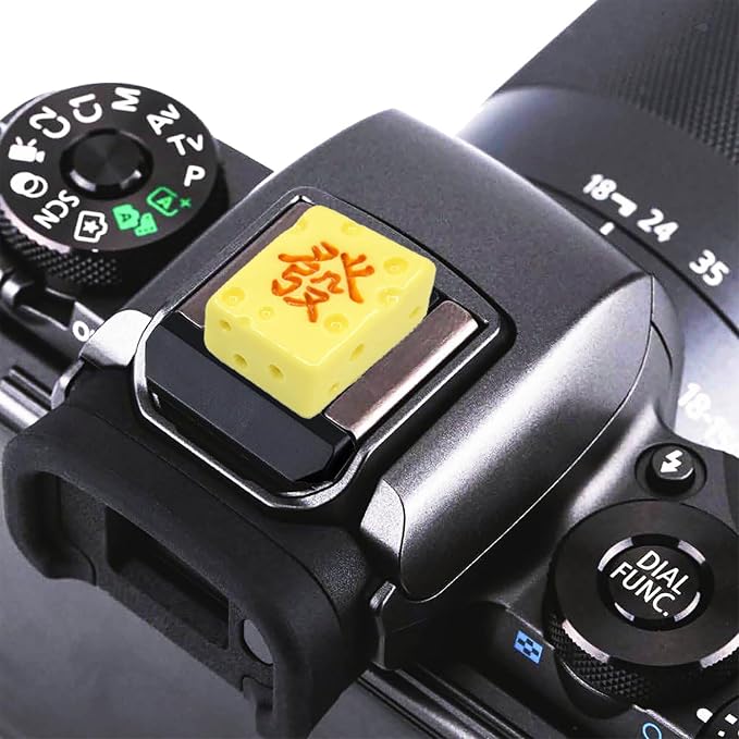Camera Hot Shoe Cover, Cute Hot Shoe Cap, Hot Shoe Protector Compatible with Sony Fujifilm Fuji Canon Nikon Pentax Leical Panasonic (2pcs Mahjong) - Image 5