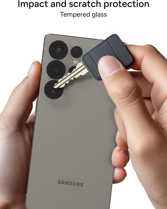 ZAGG Glass Elite Anti-Reflective Samsung Galaxy S25 Ultra Camera Lens Protector – Anti-Glare Technology, Maximum Impact & Scratch Resistance, Smudge-Free Surface, Recycled Materials - Image 3