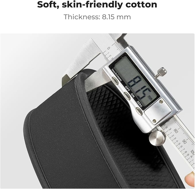 K&F CONCEPT Camera Neck Strap | Soft Neoprene, Adjustable Shoulder Belt, Zipped Pocket, Compatible with Sony/Canon/Nikon/Fuji DSLR SLR Mirrorless - Image 9
