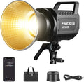 NEEWER FS230B LED Video Light 2.4G/APP Control, 230W Bi Color COB Silent Photography Continuous Output Lighting with 4 PWM Dimming Types, 110000lux/m, 2700K-6500K, CRI 97+, 12 Scenes, Bowens Mount | Silent Photography Continuous Output Lighting, 4 PWM ... by Neewer