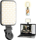 Selfie Light Rechargeable Phone Light Clip-On – Portable LED Selfie Light with 3 Color Modes & 10 Brightness Levels for iPhone, TikTok, Makeup, Vlogging, Live Streaming, Zoom by GLOUEN