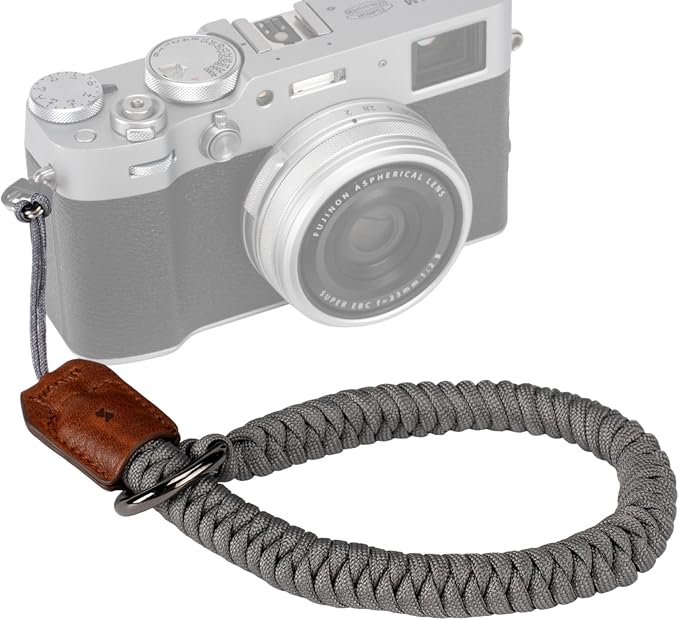 SMALLRIG Camera Wrist Strap, Universal Braided Camera Hand Strap | Adjustable Safety Strap Compatible for DSLR or Mirrorless Camera(Gray) - Image 8