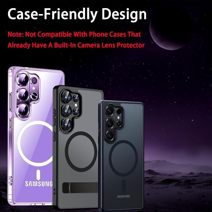 2 Pack for Samsung Galaxy S26 Ultra Camera Lens Protector,9H Tempered Glass Lens Screen Protector,Ultra HD Anti Scratch Camera Cover for Galaxy S 26 Ultra 2026,Pink - Image 5